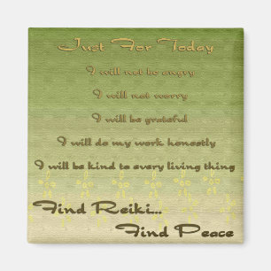 Imã Achado verde Reiki