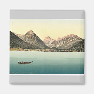 Imã Achensee, para Pertisau, Tirol, Austro-Hungria