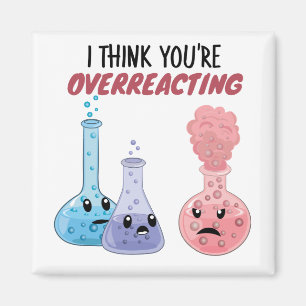 Imã Acho que você está exagerando - Química Engraçada