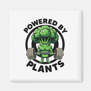 Imã Acionado Por Plantas Vegan Athlete Vegan Gym Vegan