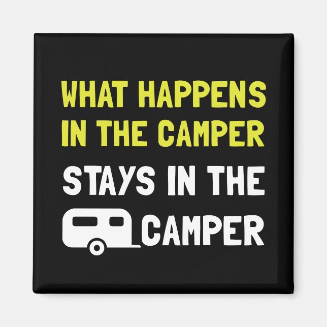 Imã Acontece Que Permanece Em Camper (Frente)