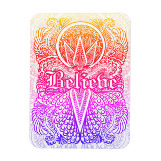 Ímã Acredite - Citação Positiva