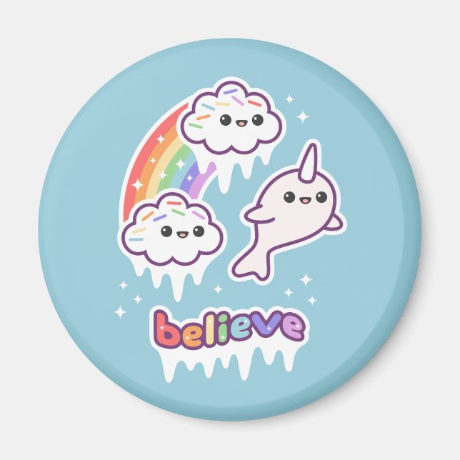 Imã Acredite em Narbalas (Frente)