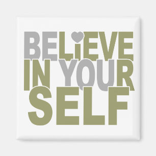 Imã ACREDITE EM O SENHOR MESMO o ímã