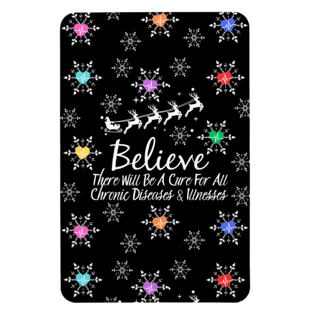 Ímã Acredite Que Haverá Uma Cura (Vertical)