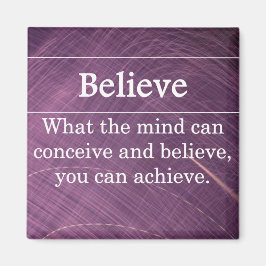 Imã Acredite que você pode fazer qualquer coisa