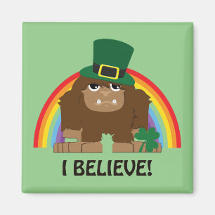 Imã Acredito! Leprechaun Bigfoot