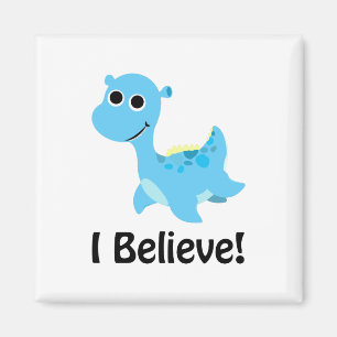 Imã Acredito! Nessie Azul