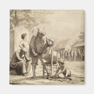 Imã Acrobatas no c.1865-69 justo