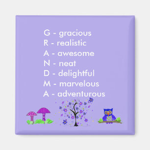 Imã Acrostic da avó