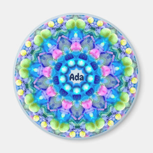 Imã ADA ~ Padrão de Páscoa personalizado - Fractal ~ M