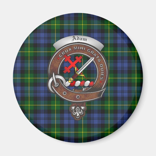 Imã Adam Clan Crachá Magnets (Frente)