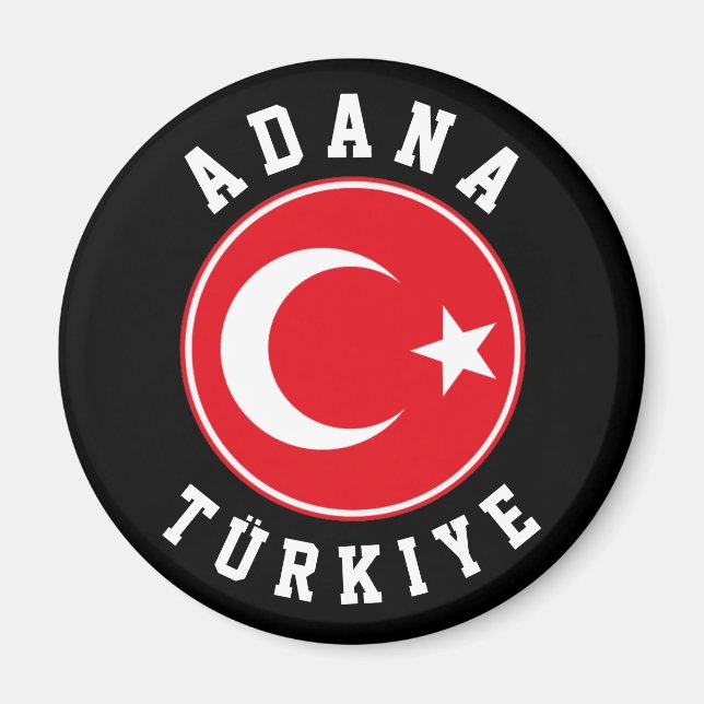 Imã Adana, Turquia Magnet (Frente)