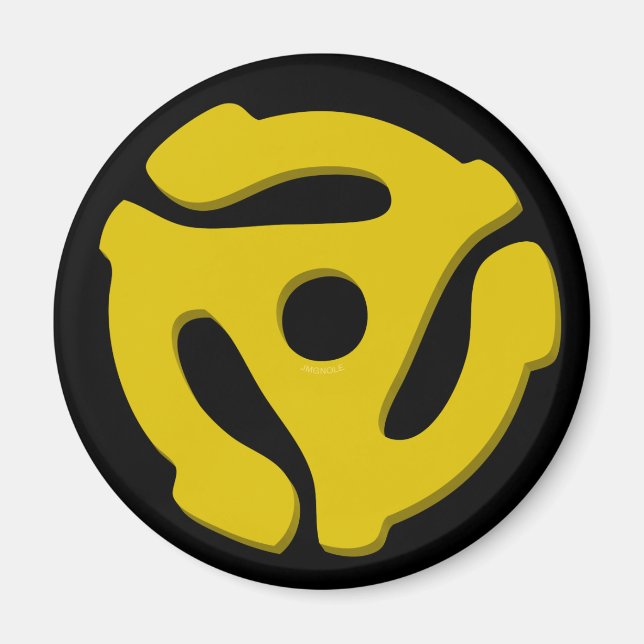 Imã Adaptador 45 Record (Frente)