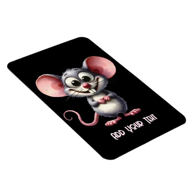 Ímã Add Your Text (Lado Direito)