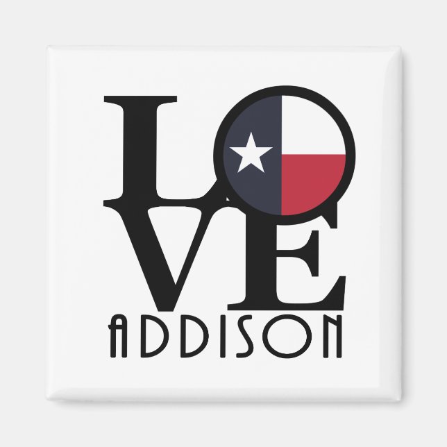 Imã Addison LOVE (Frente)