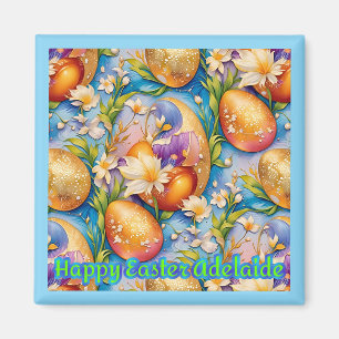 Imã ADELAIDE ~ Feliz Páscoa ~ Ovos Dourados ~