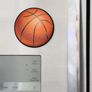 Imã Adesivo de fã de basquete 3D legal para jogadores