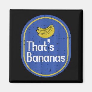 Imã Adesivo Isso É Banana Fantasia de Fruta para o Hal
