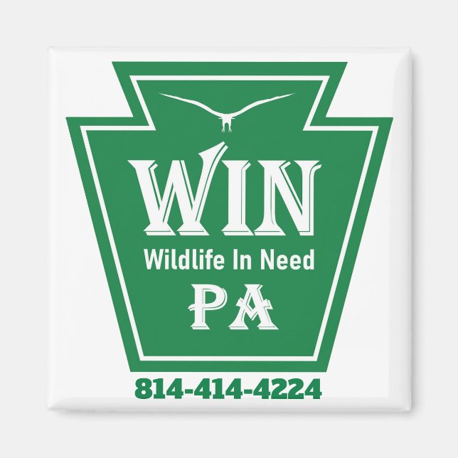 Imã Adesivo para Janela (Frente)