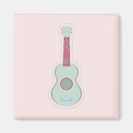 Imã adesivo ukulele