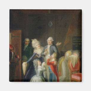 Imã Adeus a Louis XVI por sua família