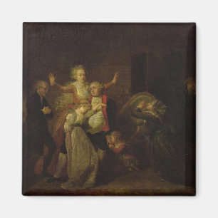 Imã Adeus de oferecimento de Louis XVI a sua família