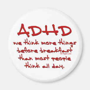 Imã ADHD pensam mais