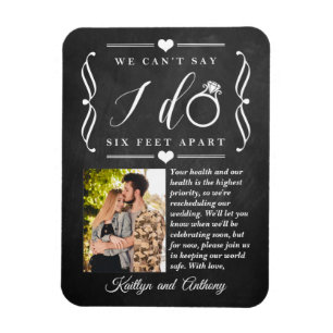 Ímã Adiamento de Casamento de Seis Pés à Parte Mudan