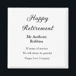 Imã Adição de aposentadoria feliz anos de serviço apos<br><div class="desc">design</div>