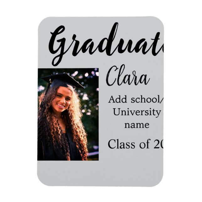 Ímã Adição de gradação classe de nome de 20xx felgrats (Vertical)