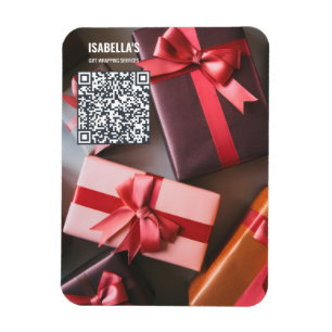 Ímã Adicionar Código QR de Foto Comercial