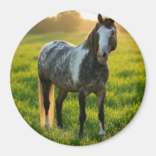 Imã Adicionar Foto de Cavalo Personalizar