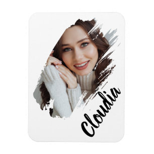 Ímã Adicionar Foto e Texto Personalizado