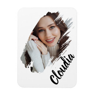 Ímã Adicionar Foto e Texto Personalizado
