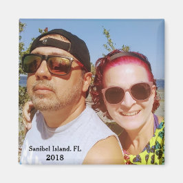 Imã Adicionar o Casal de destino do Viagem de imagem