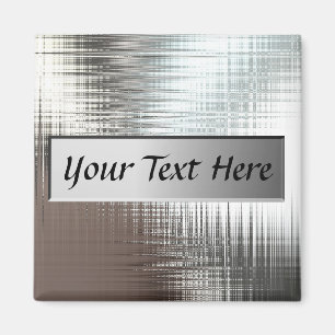 Imã Adicione o ímã da placa de metal do texto