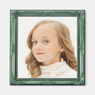 Imã Adicione o Quadro Antiquado Personalizado da FOTO