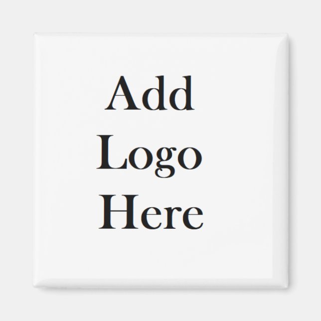 Imã Adicione seu logotipo a isto (Frente)