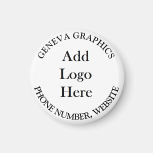 Imã Adicione seu logotipo e informações comerciais peq