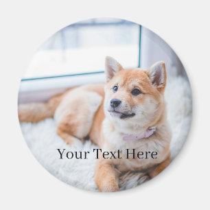 Imã Adicione sua foto e texto personalizado