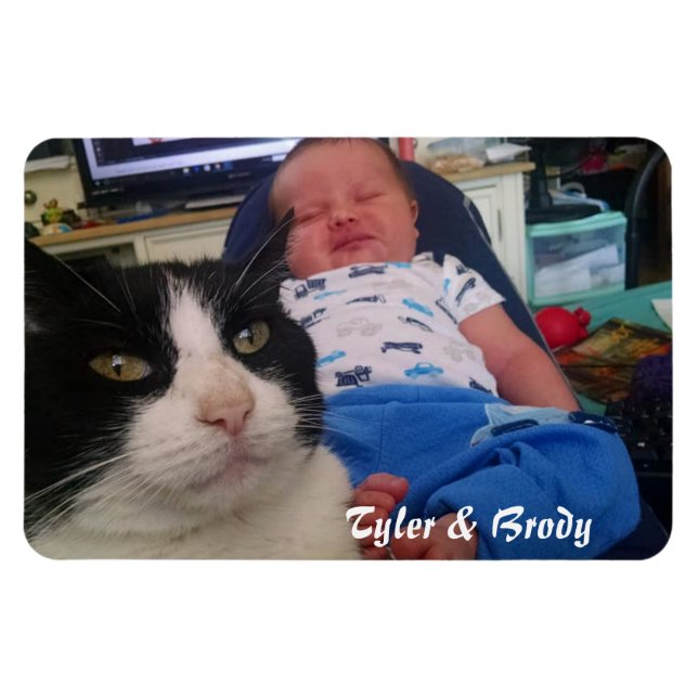 Ímã Adicione sua foto favorita (Horizontal)