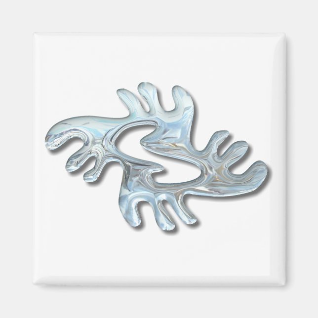 Imã Adinkra-peace-glass (Frente)