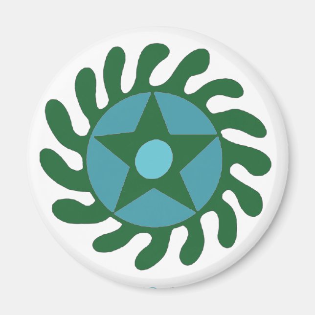 Imã Adinkra Sesa Wo Suban - Novos Começos (Frente)