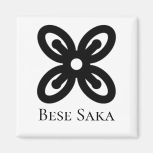 Imã Adinkra - Símbolos BESE SAKA Sack de Loucos Kola