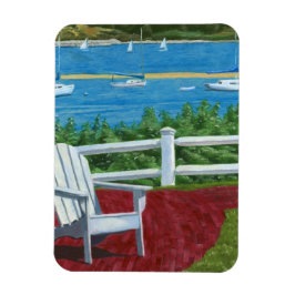 Ímã Adirondack Chair Painting