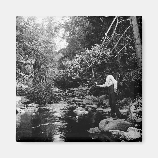 Imã Adirondack Fly Fisheries (Frente)