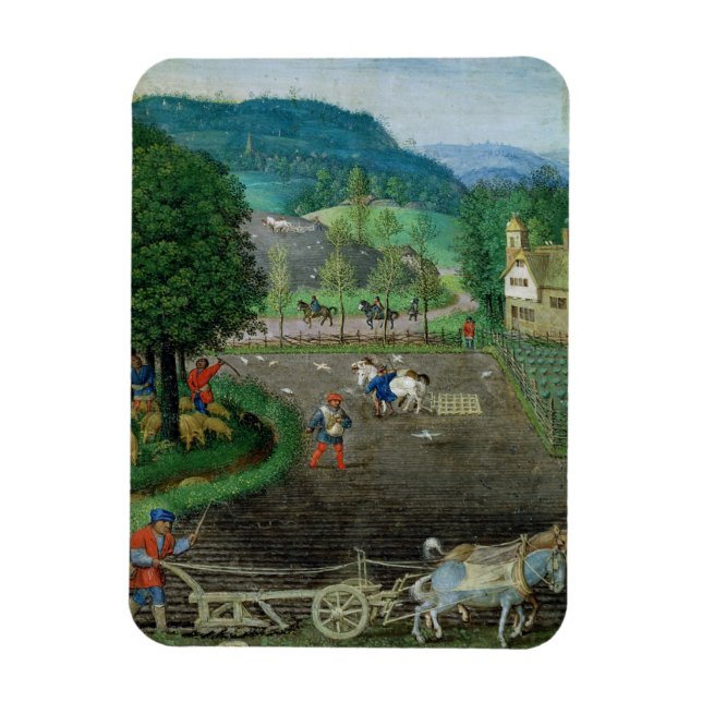 Ímã Aditamento de 18855 de outubro: lavoura e sementei (Vertical)