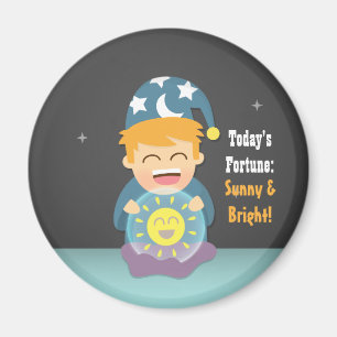 Imã Adivinho da Bola de Cristal Pense Positivo