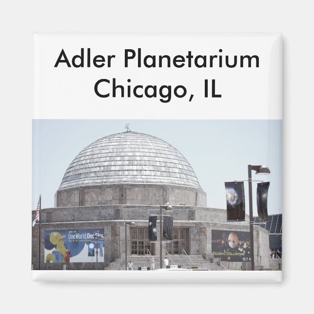 Imã Adler Planetarium - Chicago, IL (Frente)